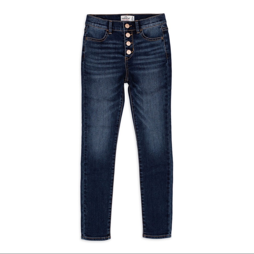 Jordache super skinny button fly
